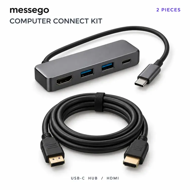 Computer Connect Kit — 2 items, one of each; product illustration